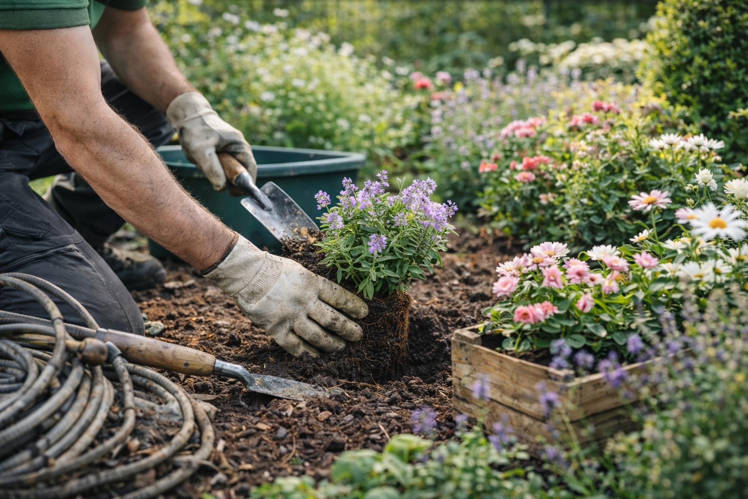 Gartengestaltung und Gartenpflege